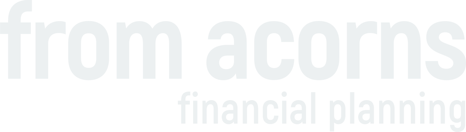 Fron Acorns Financial Planning Logo